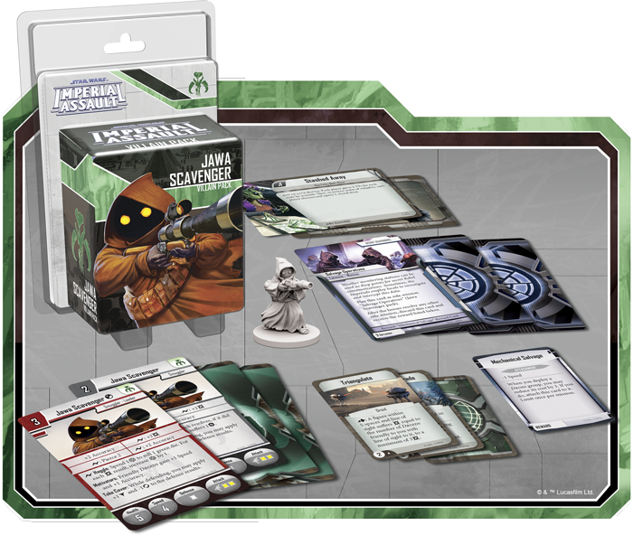 Last Up Are Hera Syndulla And Chopper, The Team Leader - Star Wars Imperial Assault Jawa Scavenger Villain Pack (700x592), Png Download