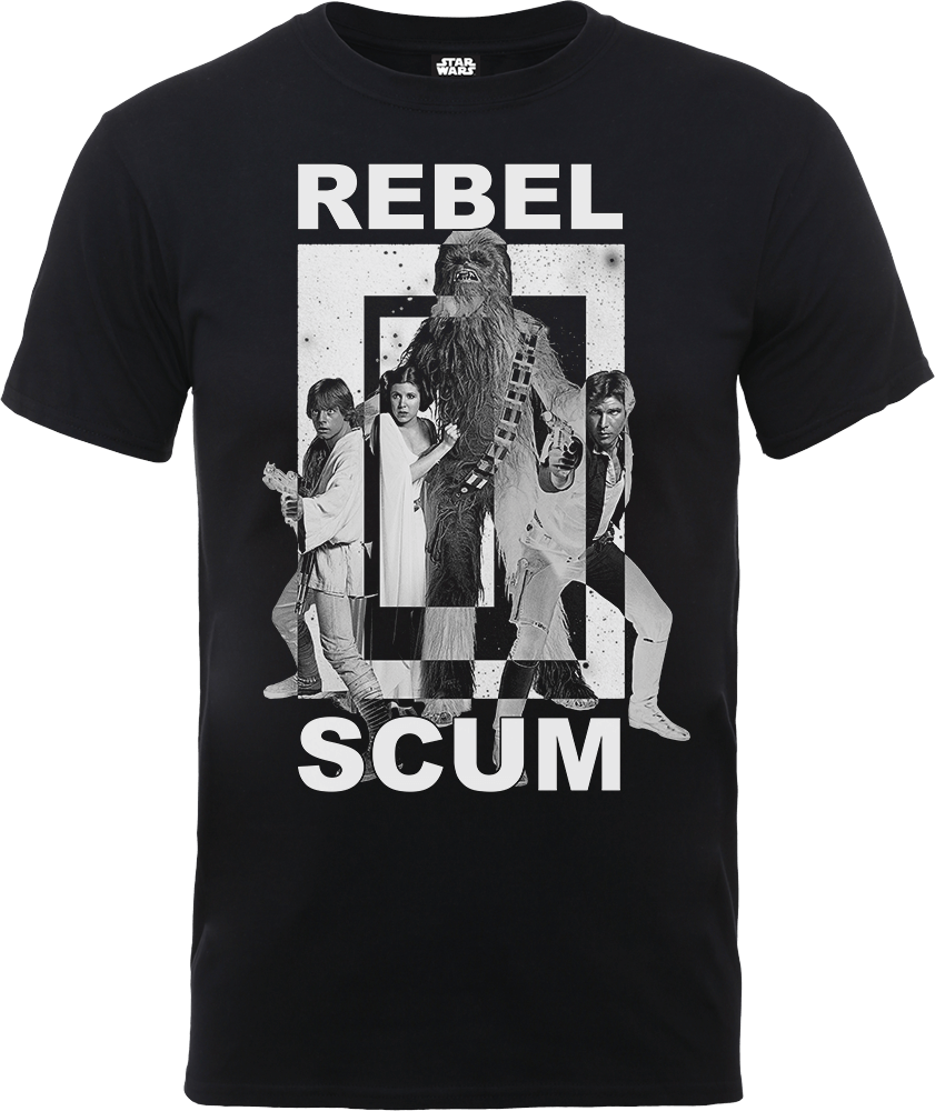 Star Wars Rebel Scum T-shirt - Never Dreamed I D Be A Grumpy Old Man (841x1000), Png Download