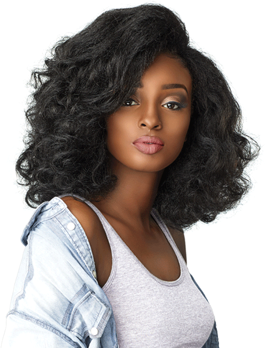 Instant Weave Half Wig - Sensationnel Boss Lady (600x750), Png Download