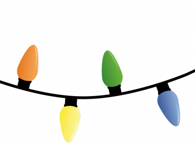 Traffic Light Clipart Interactive - Christmas Lights Png Transparent (640x480), Png Download