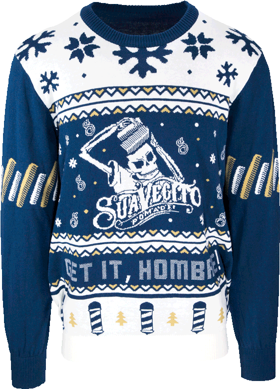 Suavecito Ugly Xmas Sweater (1000x800), Png Download