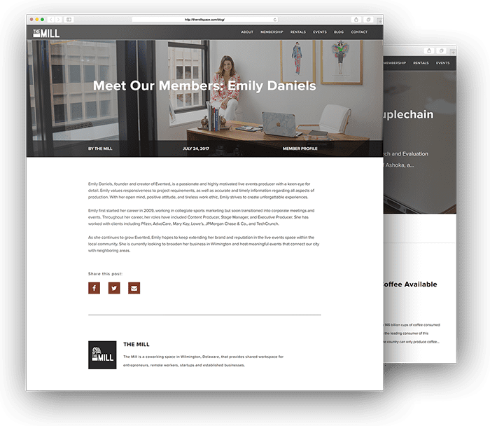 The Mill Blog - Blog (700x608), Png Download