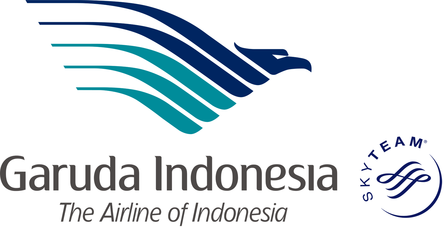 Garuda Indonesia Logo Skyteam (1500x772), Png Download