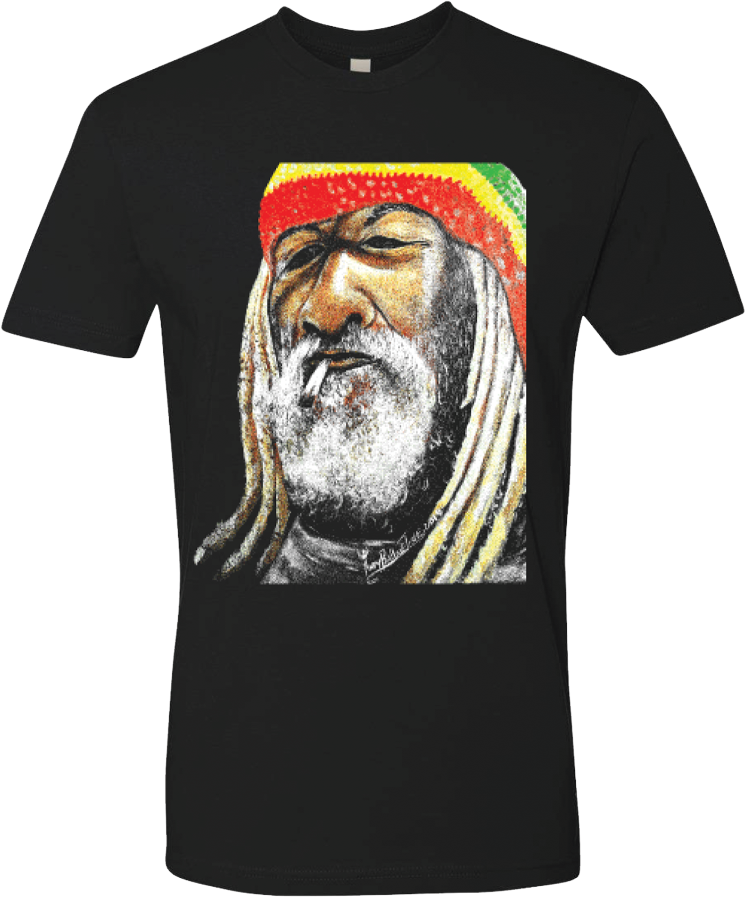 Ganja Man Men's T- Shirt - Henny T Shirts (2000x2000), Png Download