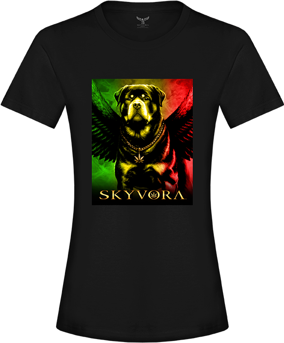 Skyvora Rottweiler Women's Tee - T-shirt (750x750), Png Download