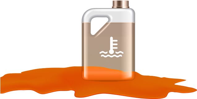 Orange - Car (650x599), Png Download