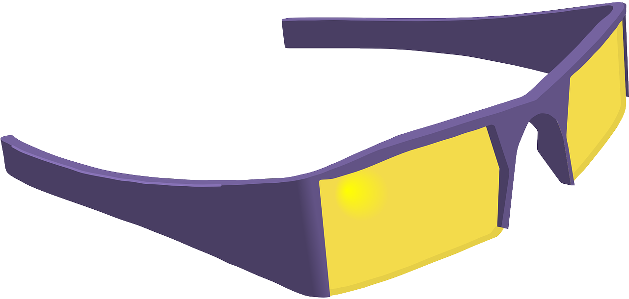 Transparent Glasses Cool (1280x640), Png Download