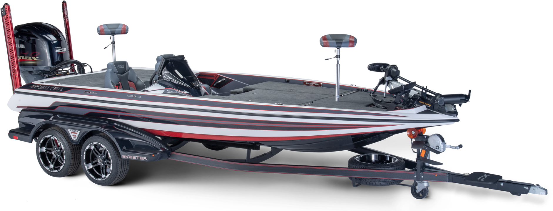 Photos May Reflect Product With Optional Features - 2019 Skeeter Fx21 (2000x763), Png Download