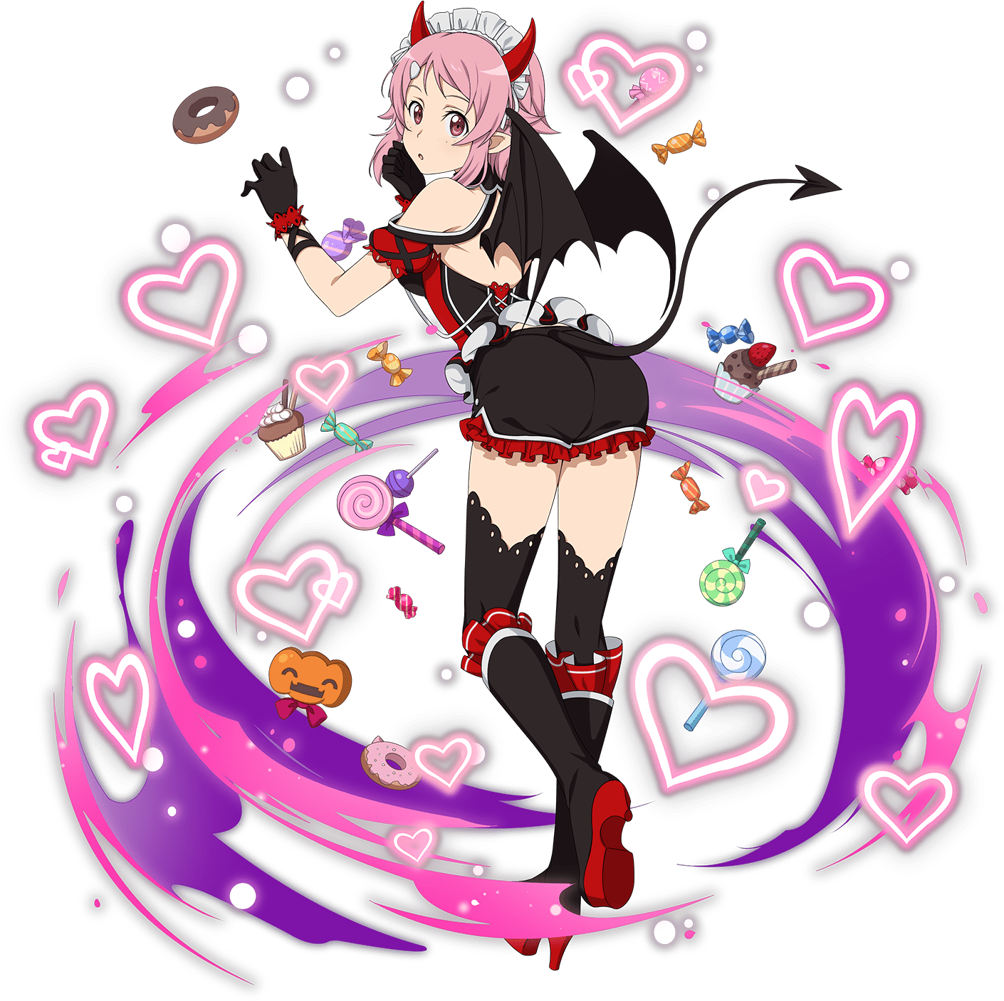 A Sexy Halloween - Wacky Happy Halloween Lisbeth (1500x1500), Png Download