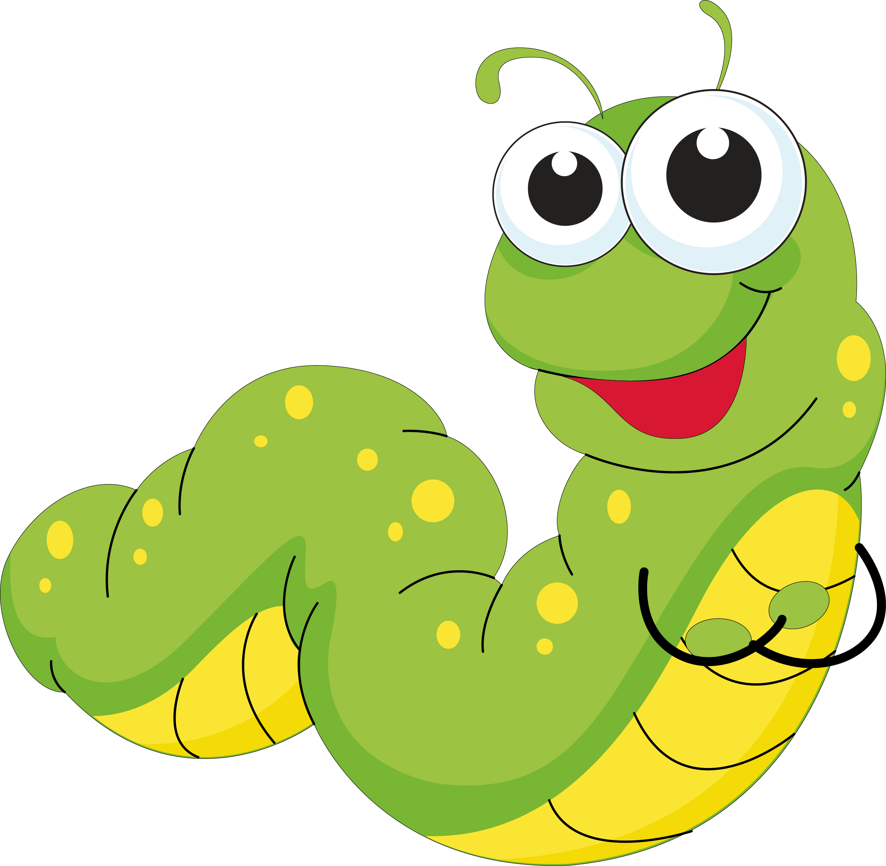 Caterpillar In Africa Png Vector Free Stock - Drawing Of Caterpillar (2839x2775), Png Download