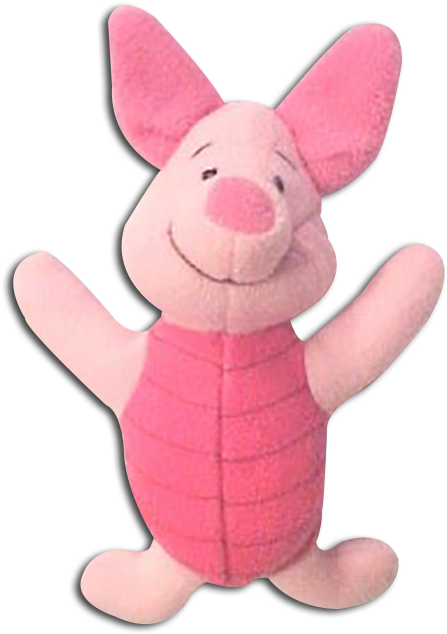 Gund Piglet Plush Magnet Disney Magnets Collection - Disney Baby Piglet Plush (476x650), Png Download