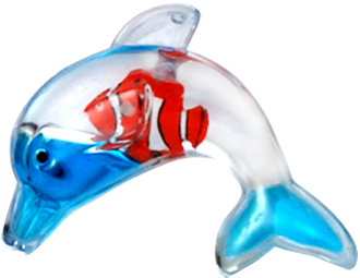 Acrylic Dolphin Glass Fluid Water All Types Miami Souvenir - Poly(methyl Methacrylate) (800x800), Png Download