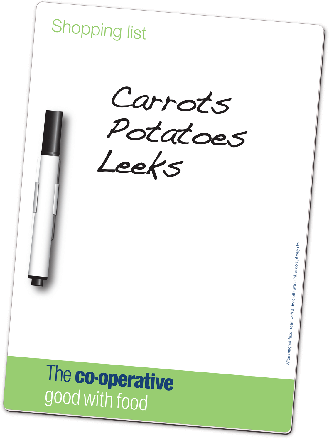 Fridge Magnet And Pen - Co Operative (1500x1500), Png Download