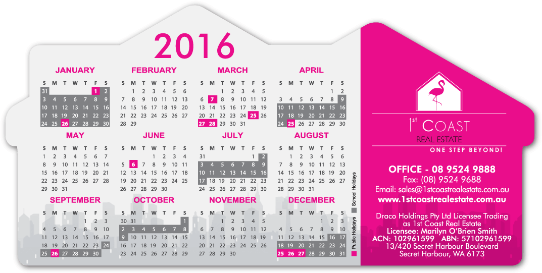 Real Estate Fridge Magnet-97mm X 197mm - Magnet (1182x1182), Png Download