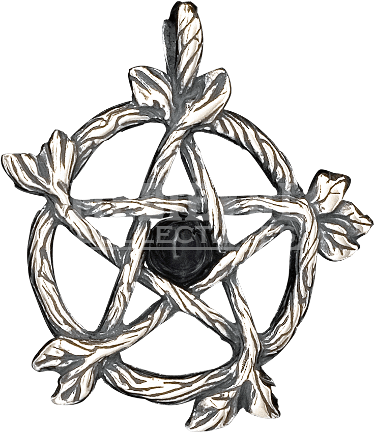 Woodland Pentacle Pendant - Pendant (850x850), Png Download