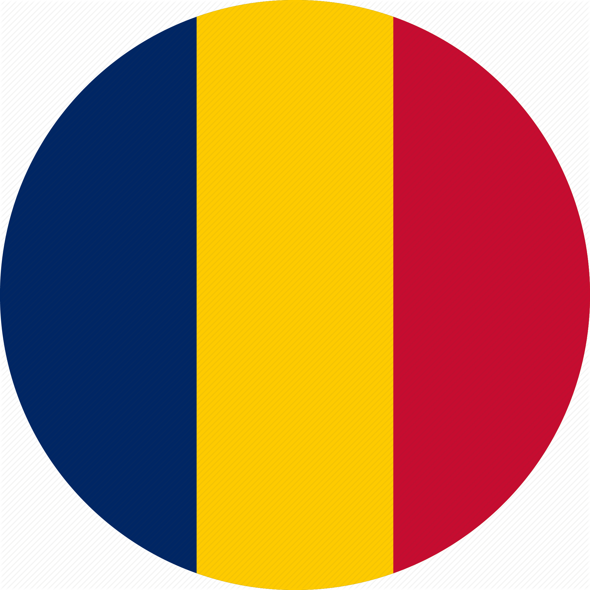 Romania Flag Circle Png (2000x2000), Png Download