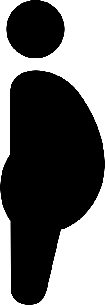 Pregnant Woman Comments (338x981), Png Download