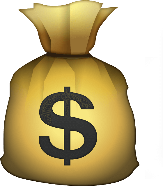 Money Bag Emoji - Iphone Money Bag Emoji (640x640), Png Download