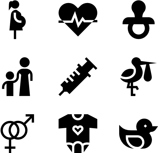 Maternity - Symbol (600x564), Png Download