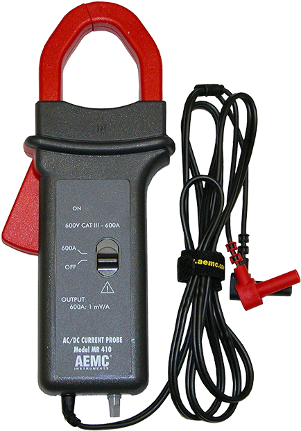 Ac/dc Current Probe Model Mr410 - Aemc Mr561 Ac Current Probe, 150a To 10mv/a, 1500 To (650x650), Png Download