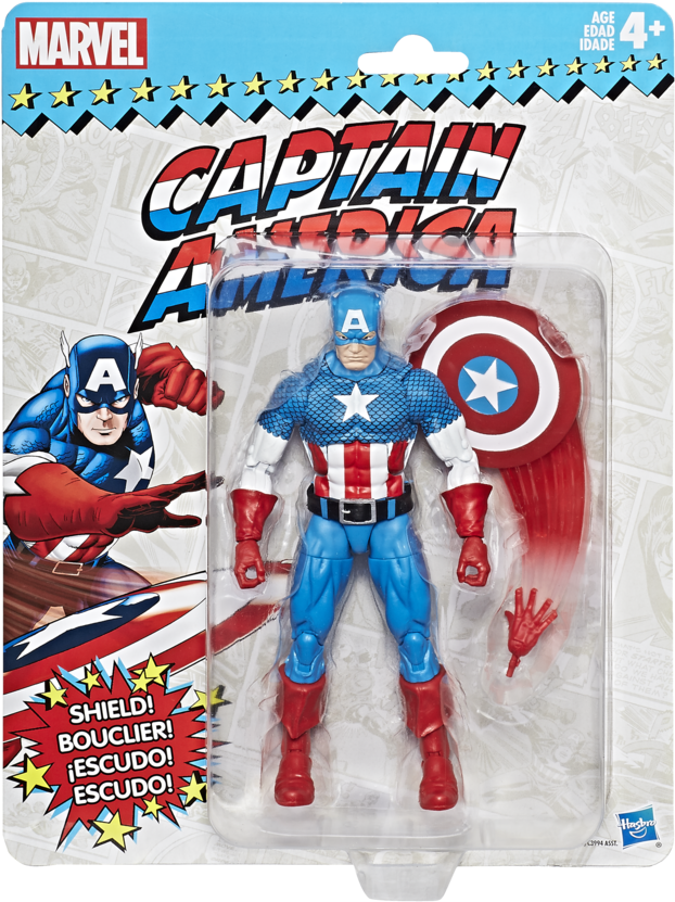 Ironman - Marvel Legends Vintage Captain America (900x900), Png Download
