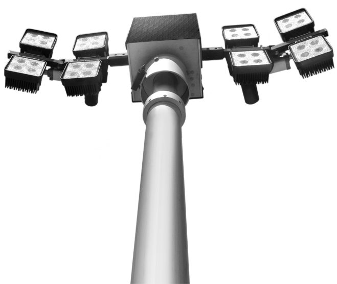 Inside Focus - Fireco Lichtmast (672x558), Png Download