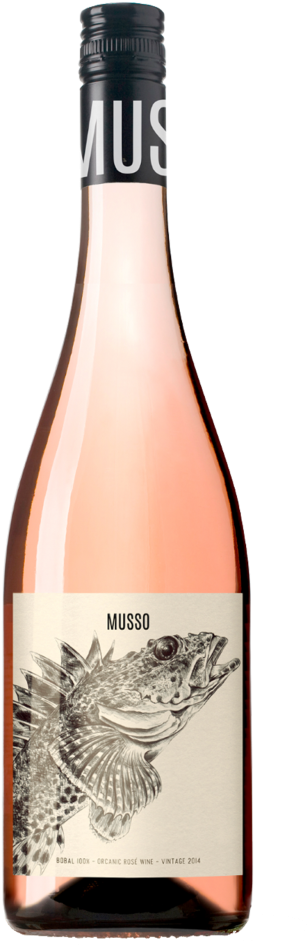 Musso Bobal Wine Bottle Design, Wine Label Design, - Musso Bobal Rose (492x1024), Png Download