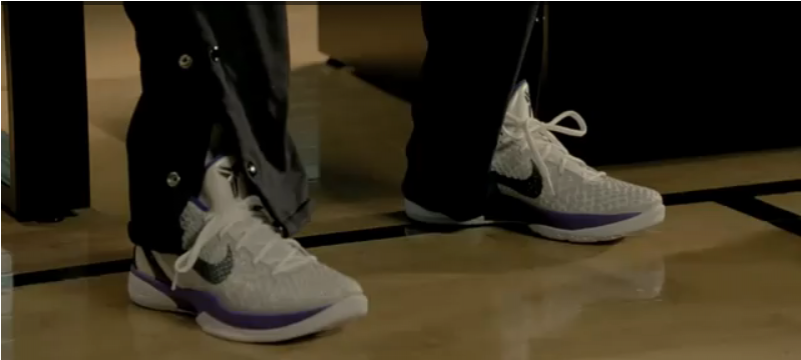 kobe 6 on feet