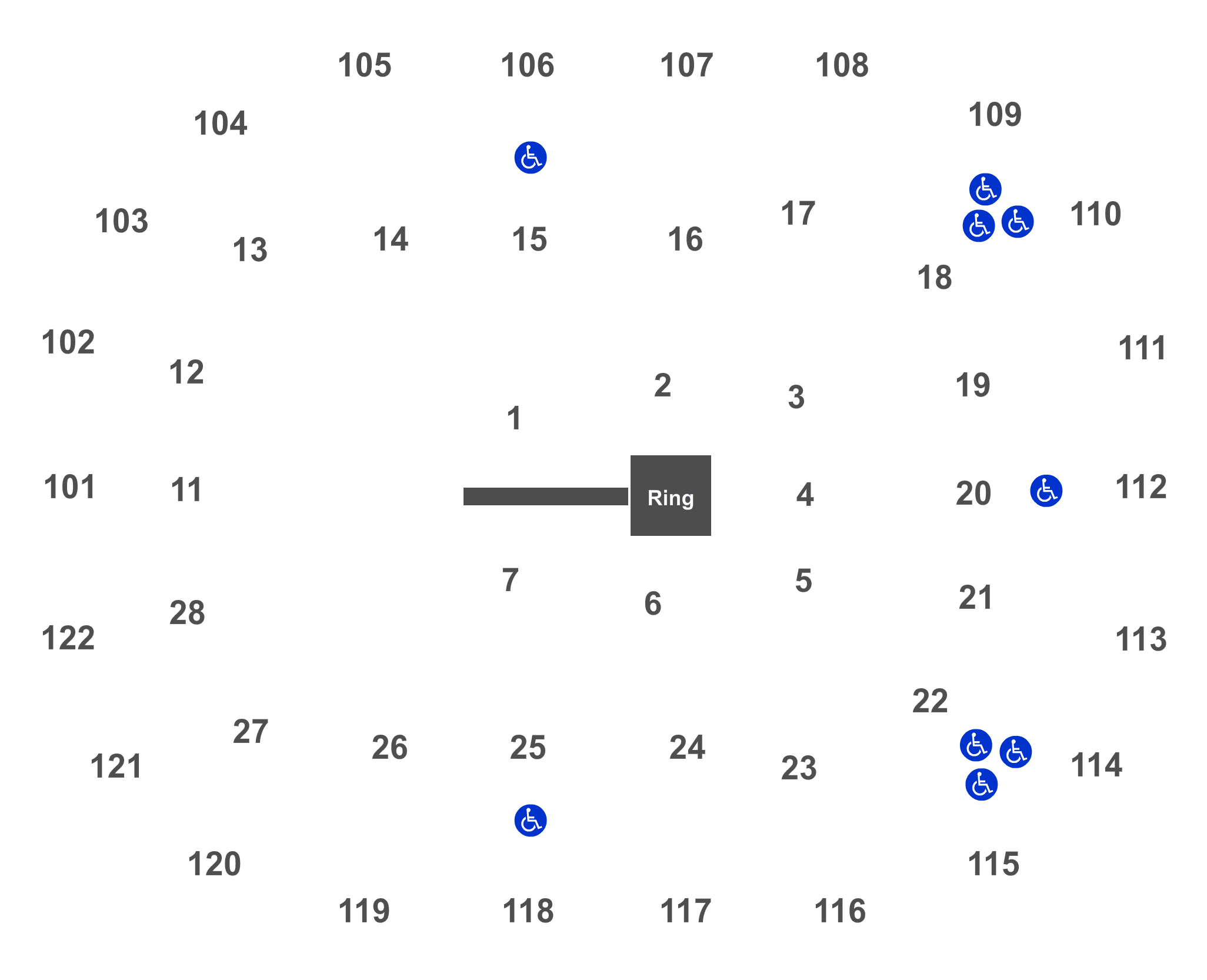 Legend - Mohegan Sun Arena Seating Chart (2100x1688), Png Download