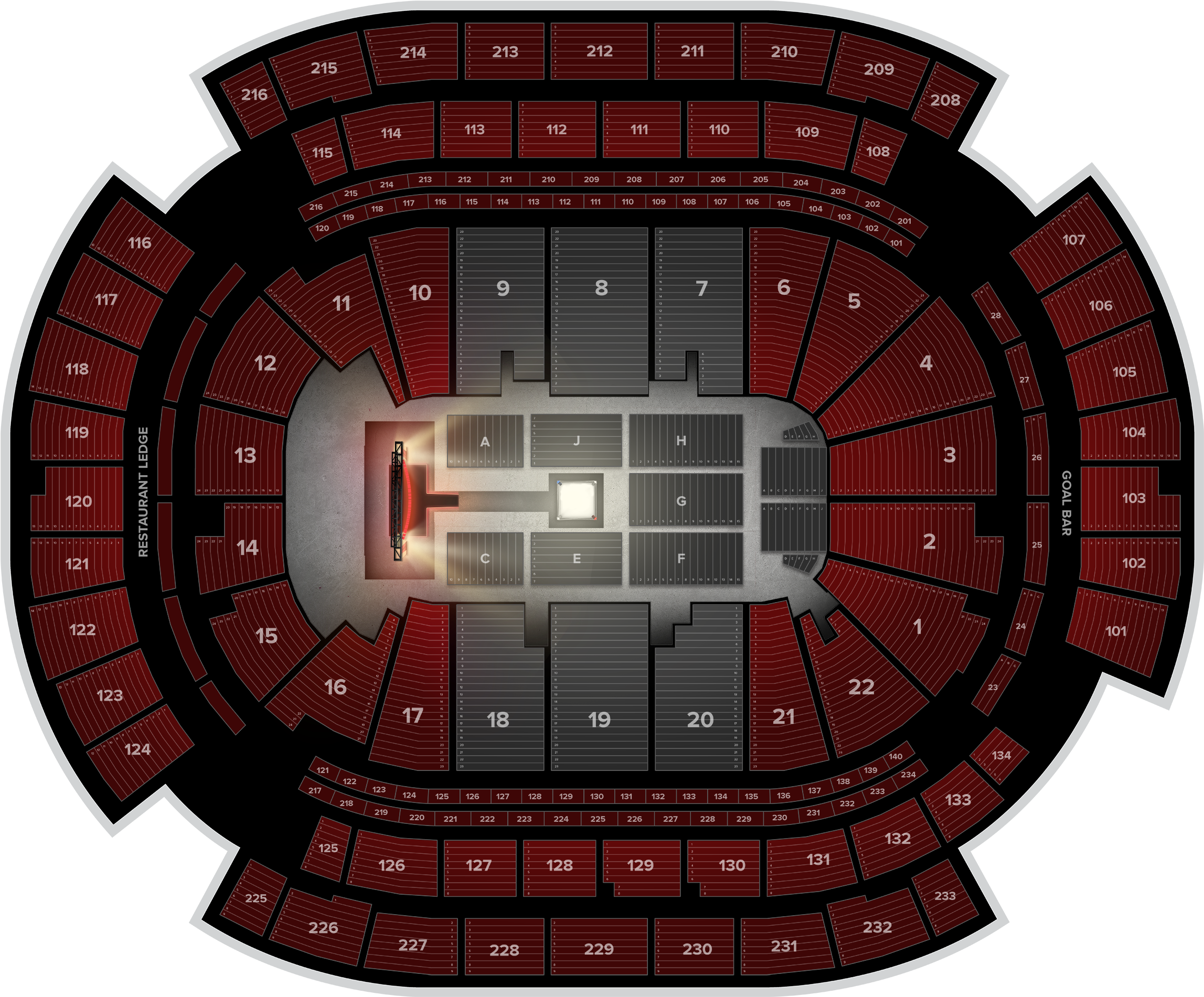 Wwe Smackdown - Prudential Center (2560x1936), Png Download