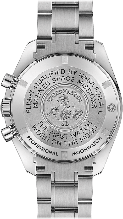 Moonwatch Professional Chronograph 42 Mm - Omega Speedmaster Professional Case Back (800x1100), Png Download