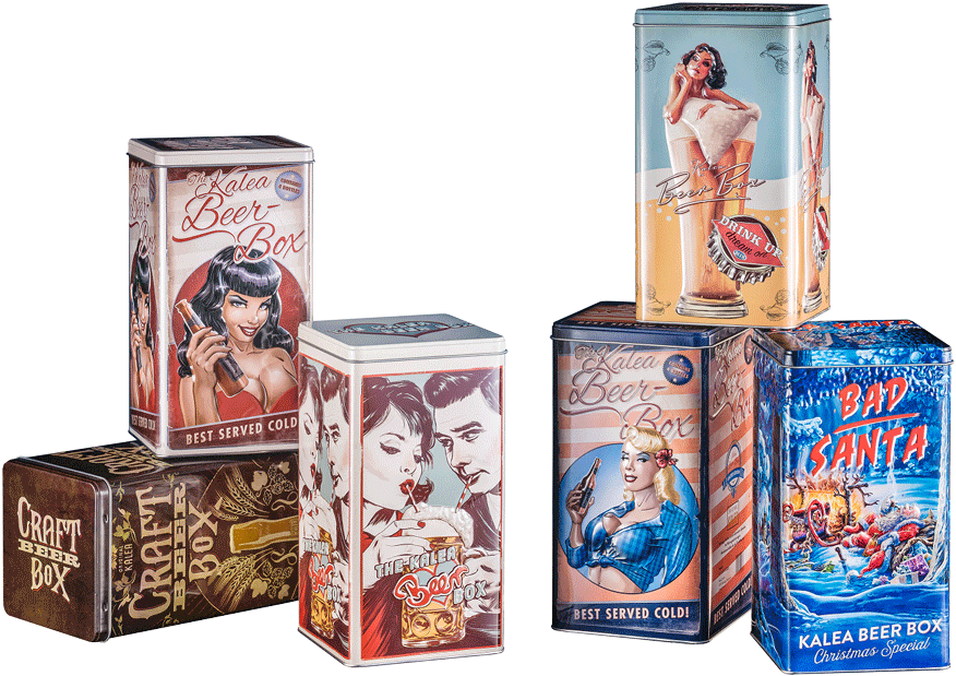 Coffret De 4 Bieres Romantique - 33 Cl (1000x706), Png Download