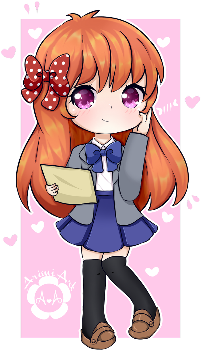 #sakurachiyo #genkanshoujonozakikun #anime #chibi #kawaii - Cartoon (762x1200), Png Download