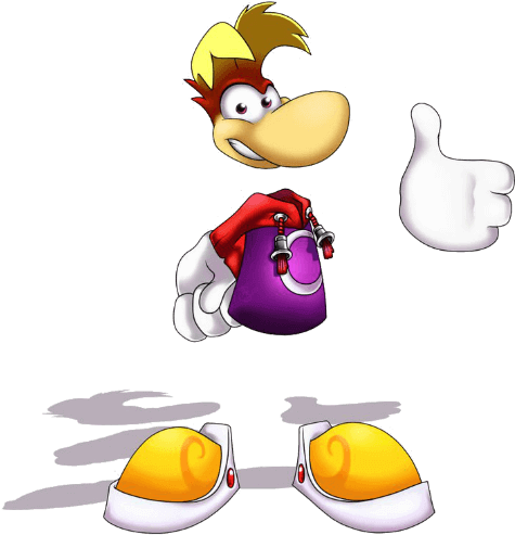Rayman (660x550), Png Download