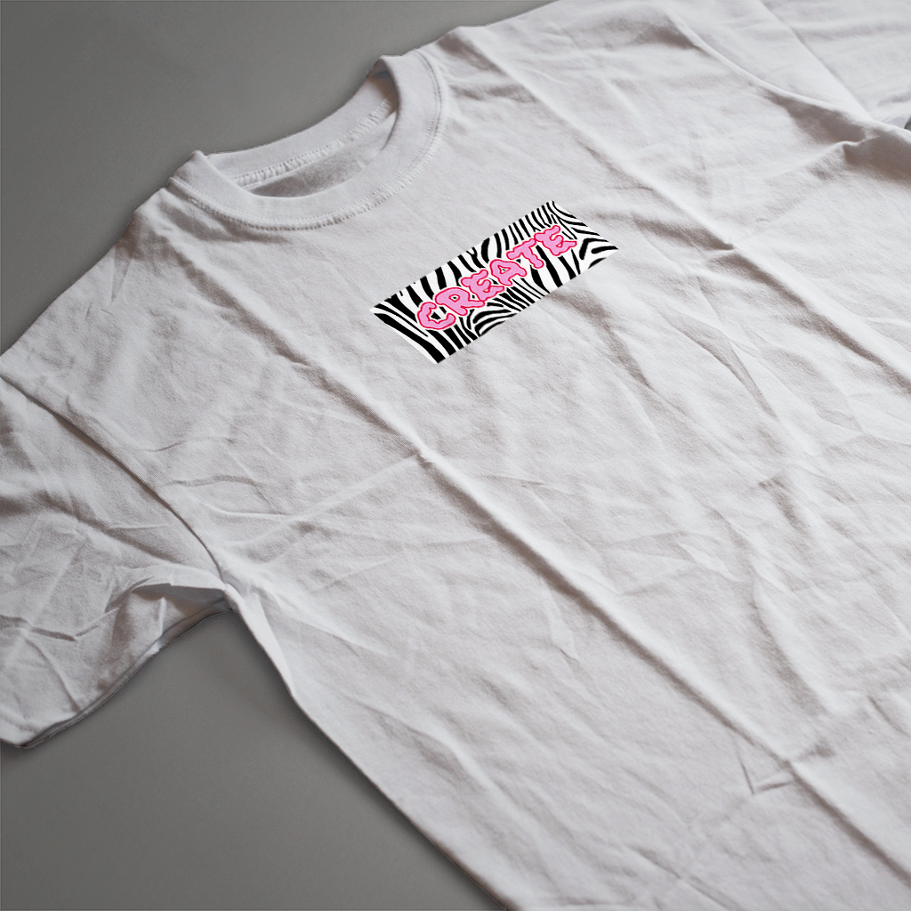 Zebra T - Print Your Pet - T-shirt - Custom Print (1024x1024), Png Download