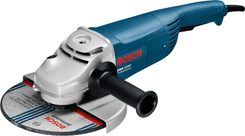 Gws 2200-180 Hv - Bosch Angle Grinder 230mm (960x534), Png Download