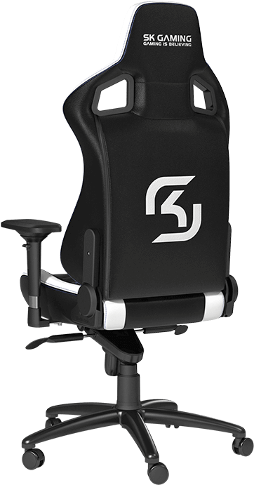 Swipe Left Or Right For 360° View - Dxracer Gaming Chair Formular Oh Fh08 White (550x710), Png Download