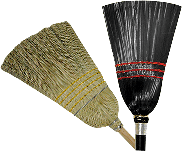 Brooms - Abco Br-10016 Lobby Broom All Corn - (case Of 12) (1000x750), Png Download