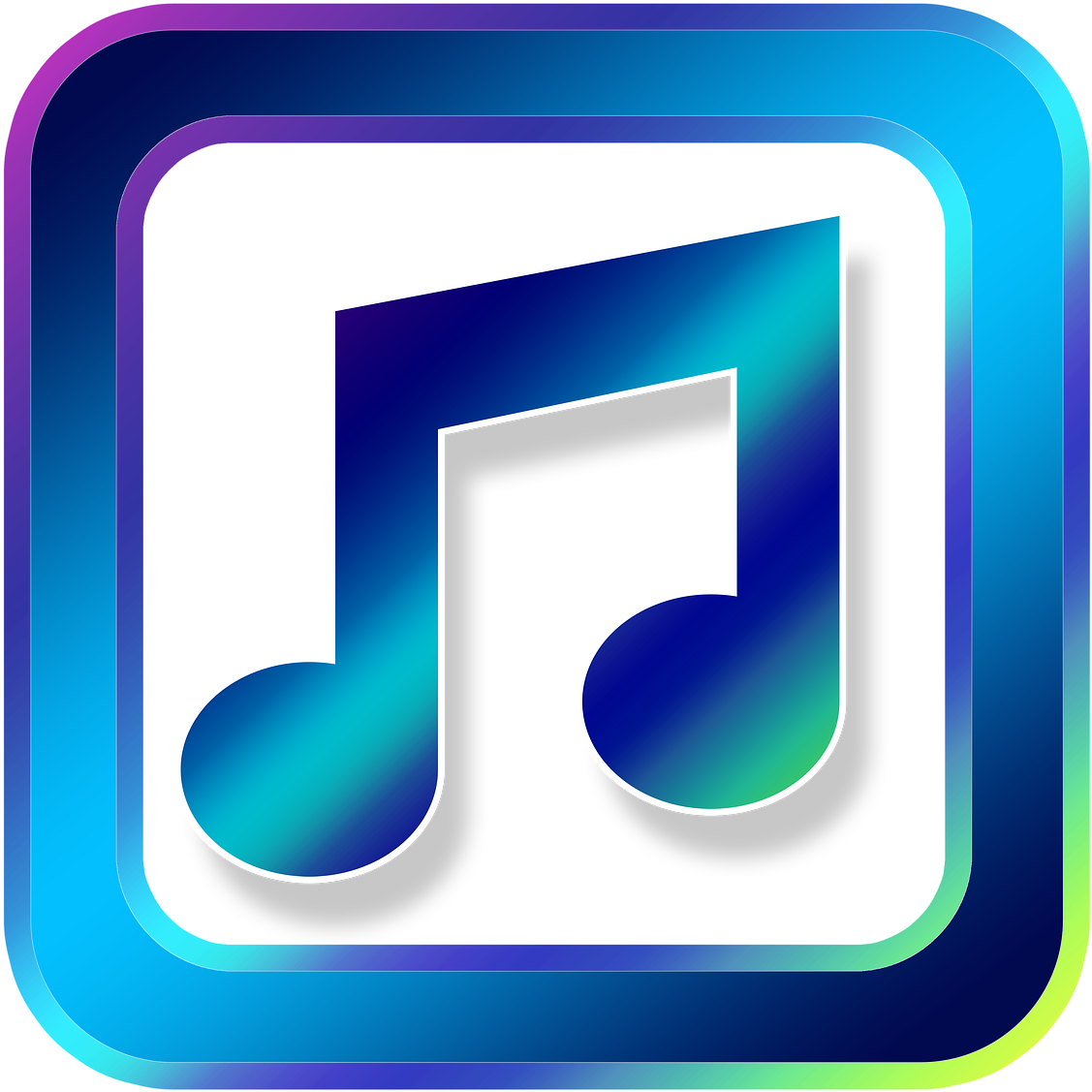 Icon Music Symbols Online Png Image - Science Question Mark (1280x1280), Png Download