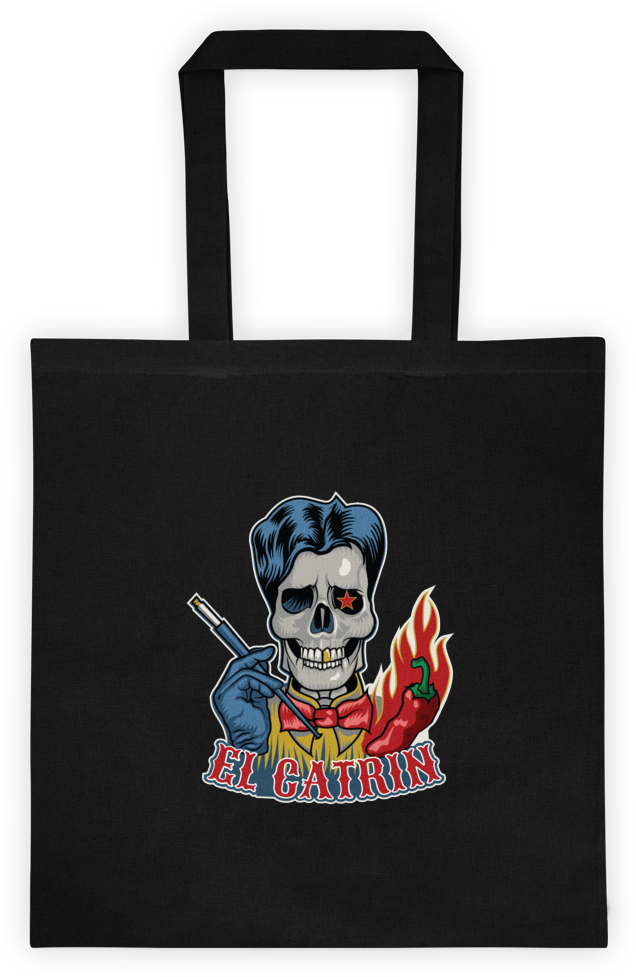 Png Library El Catrin Mexican Lottery - Twice Tote Bag (1000x1000), Png Download