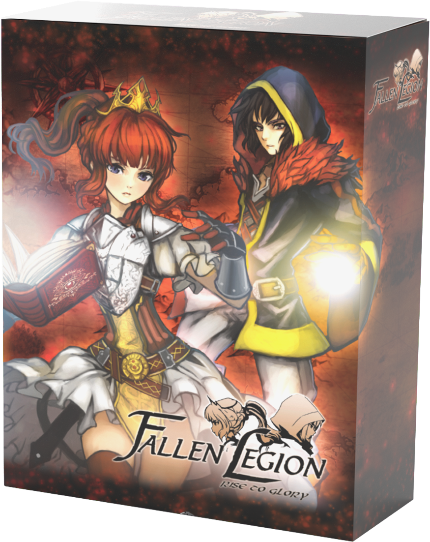 Fallen Legion - Nintendo Switch (1292x1489), Png Download