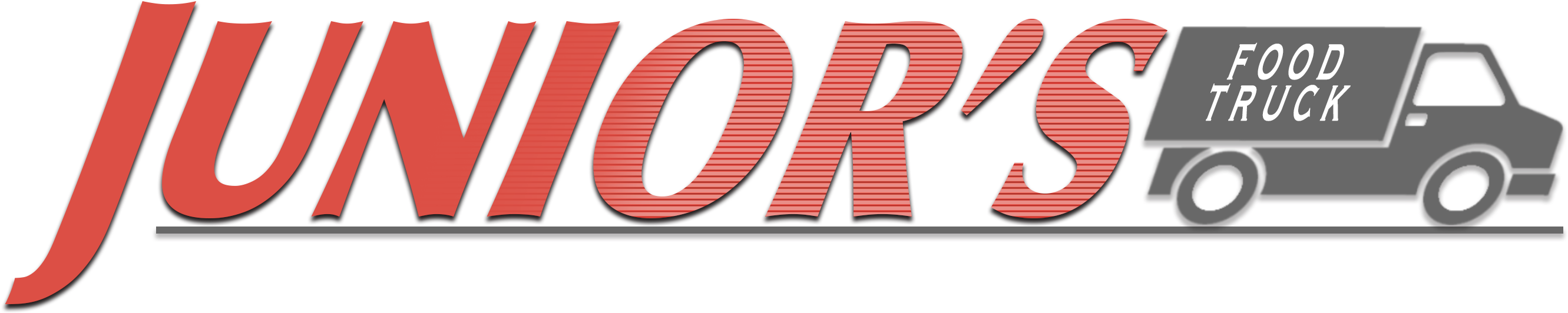 Juniors Food Truck (2690x658), Png Download