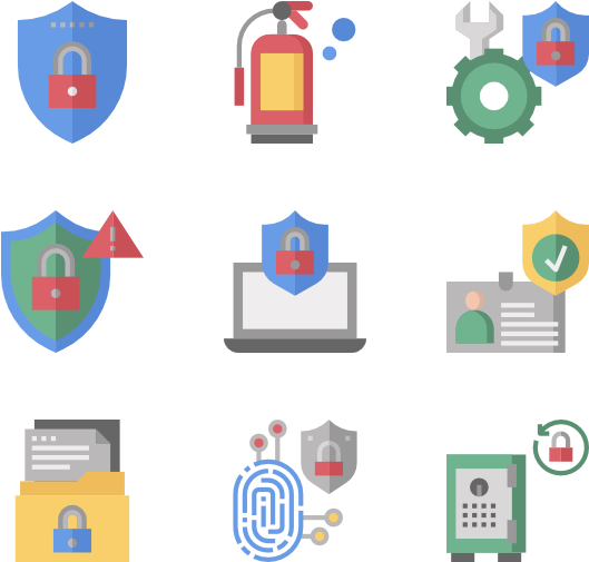 Security - Accounting Icons Png (600x564), Png Download
