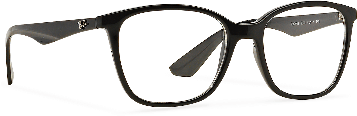 Classic Eyeglasses - Ray-ban (1190x388), Png Download