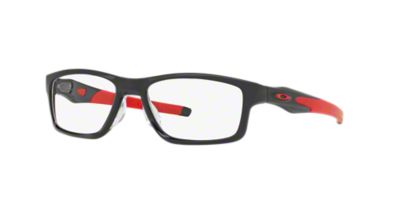 Crosslink Mnp Black Shiny Oakley - Oakley Crosslink Mnp (trubridge) Eyeglasses In Black (400x200), Png Download