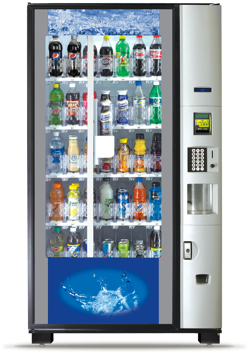 Dixie Narco Bevmax4 3800 Classic Bottle Merchandiser - Bevmax 4 (996x1280), Png Download