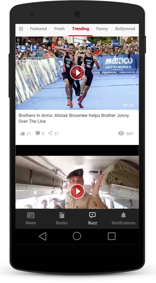 Dailyhunt (620x1123), Png Download