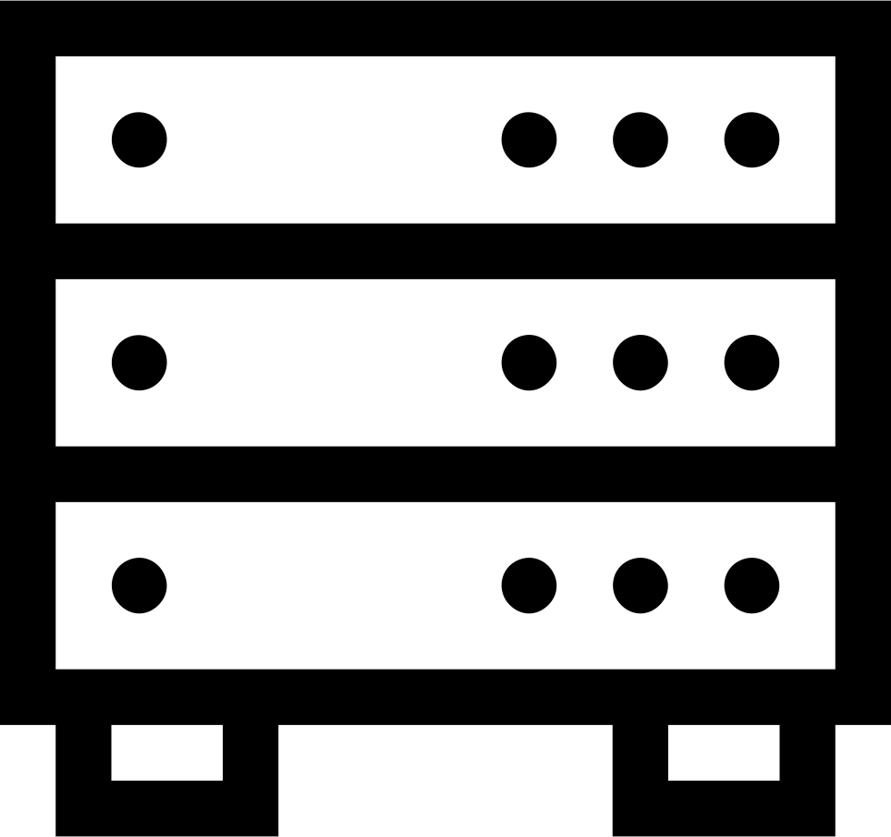 Database Server Hosting Rack Data Hardware Info Comments - Computer File (980x920), Png Download