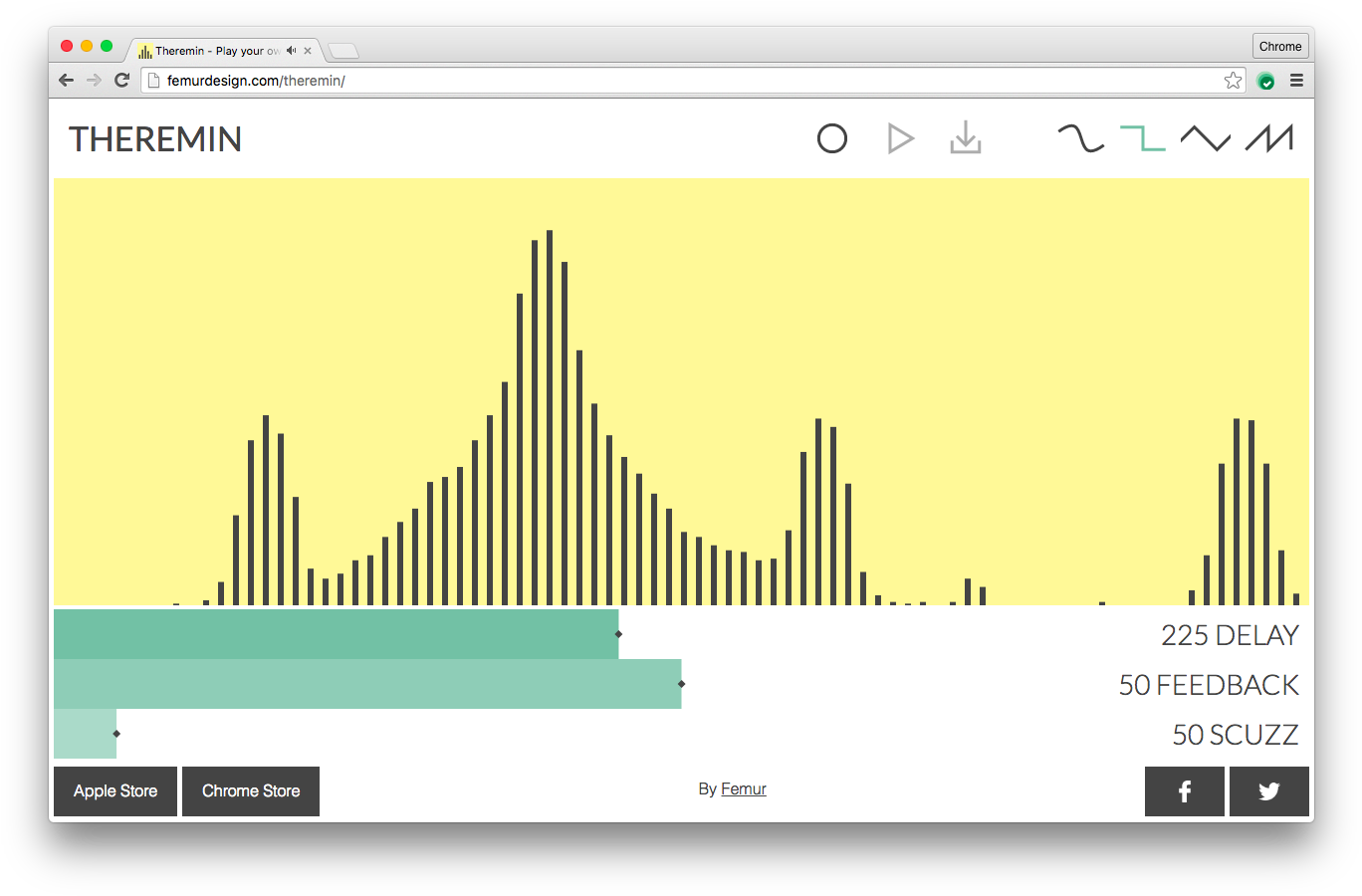 Play Your Own Musical Synth In Theremin, A New Chrome - Photograph (1383x911), Png Download