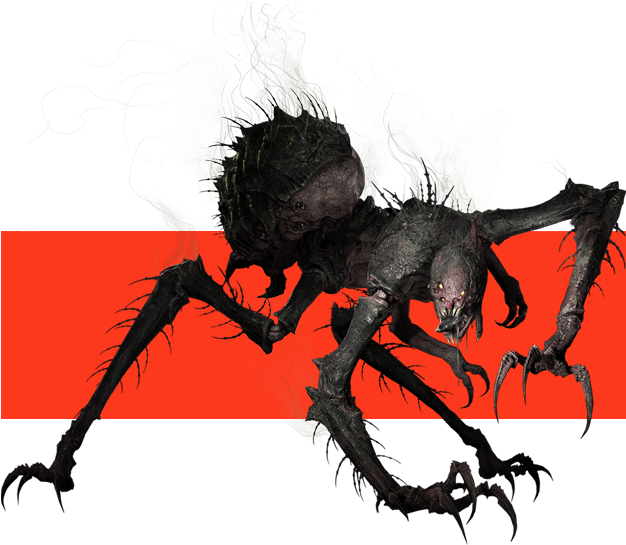 Gorgon Portrait - Monster (625x1087), Png Download